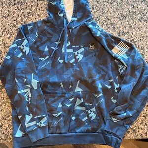 Under Armour Men's XL Blue Freedom line Hoodie